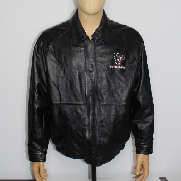 Nfl Houston Texans Leather Jacket 